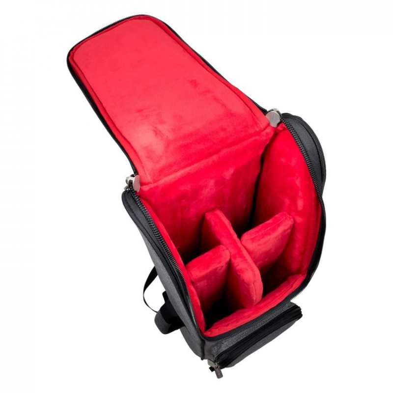 Tom & Will Bassoon Gig Bag ~ Grey with Red Interior 36BA-315 - Image 5