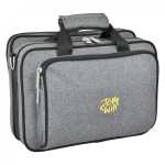 Tom & Will clarinet gig case ~ Blue with Purple Interior