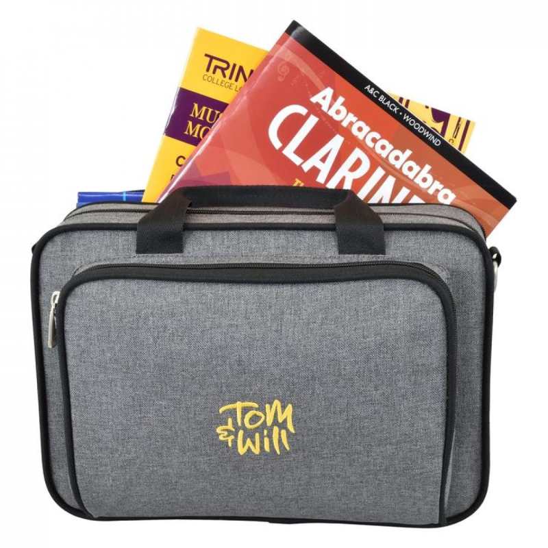 Tom & Will clarinet gig case ~ Blue with Purple Interior - Image 6