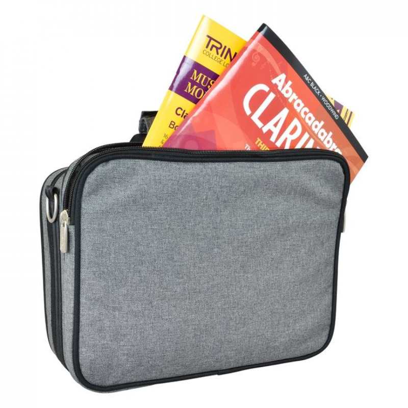 Tom & Will clarinet gig case ~ Blue with Purple Interior - Image 5