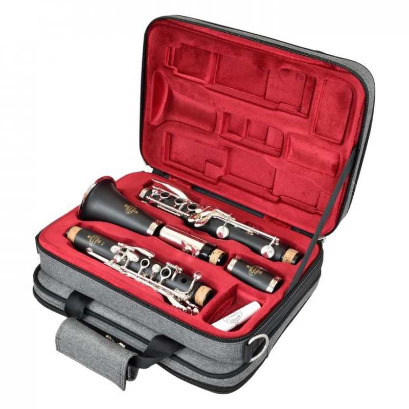 Tom & Will clarinet gig case ~ Blue with Purple Interior - Image 2