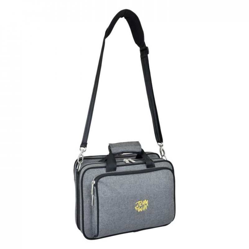 Tom & Will clarinet gig case ~ Blue with Purple Interior - Image 7