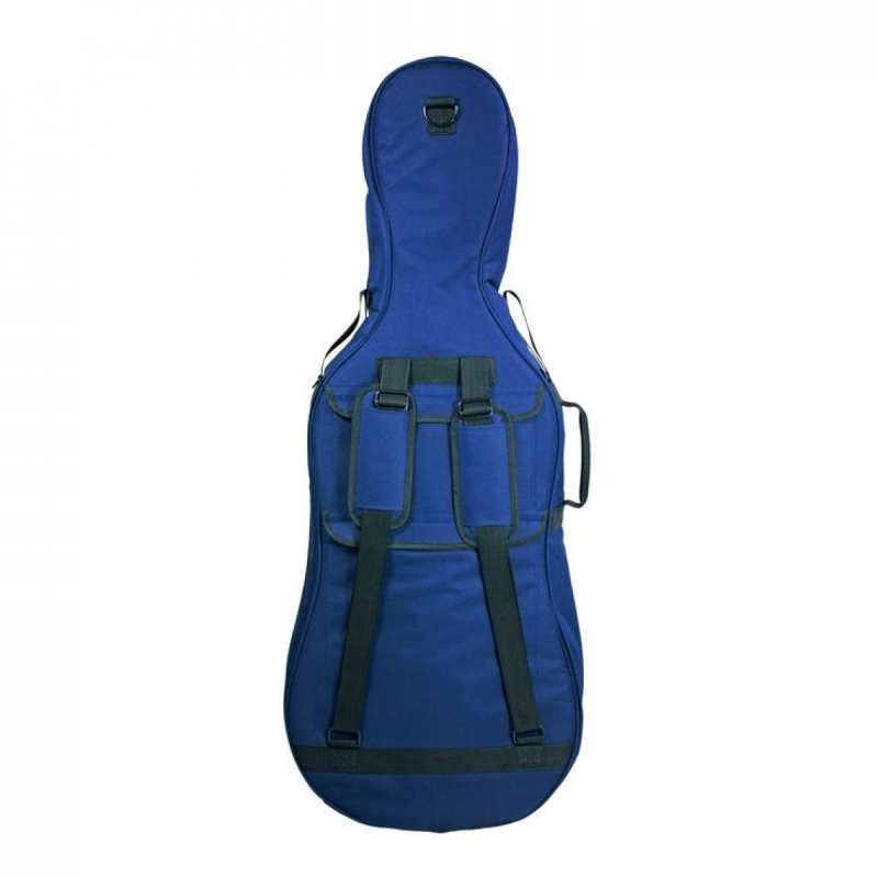 Tom & Will Classic 1/2 size Cello Gig Bag ~ Navy with Grey Trim - Image 2