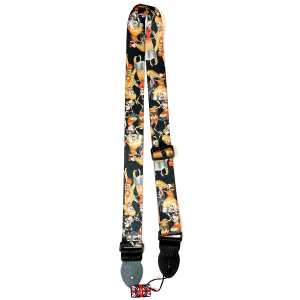 Levin 2" Webbing Graphic Guitar Strap Sombrero Skeletons (LS-G-WG-200-SOMBRERO-SKELETONS)