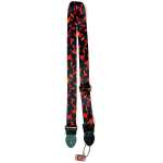 Levin 2" Webbing Graphic Guitar Strap Chilli Peppers (LS-G-WG-200-CHILLI-PEPPERS)