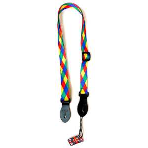 Levin 1" Webbing Ukulele Strap in Harlequin (LS-UM-W-100-HARLEQUIN)
