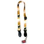 Levin 1" Webbing Ukulele Strap in Hawaiian Tan (LS-UM-W-100-HAWAIIN-TAN)
