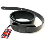 Levin 2 Inch Leather Guitar Strap in Black (LS-G-L-200-BLACK)