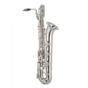 Yamaha YBS480S Baritone Saxophone, Silver-plated