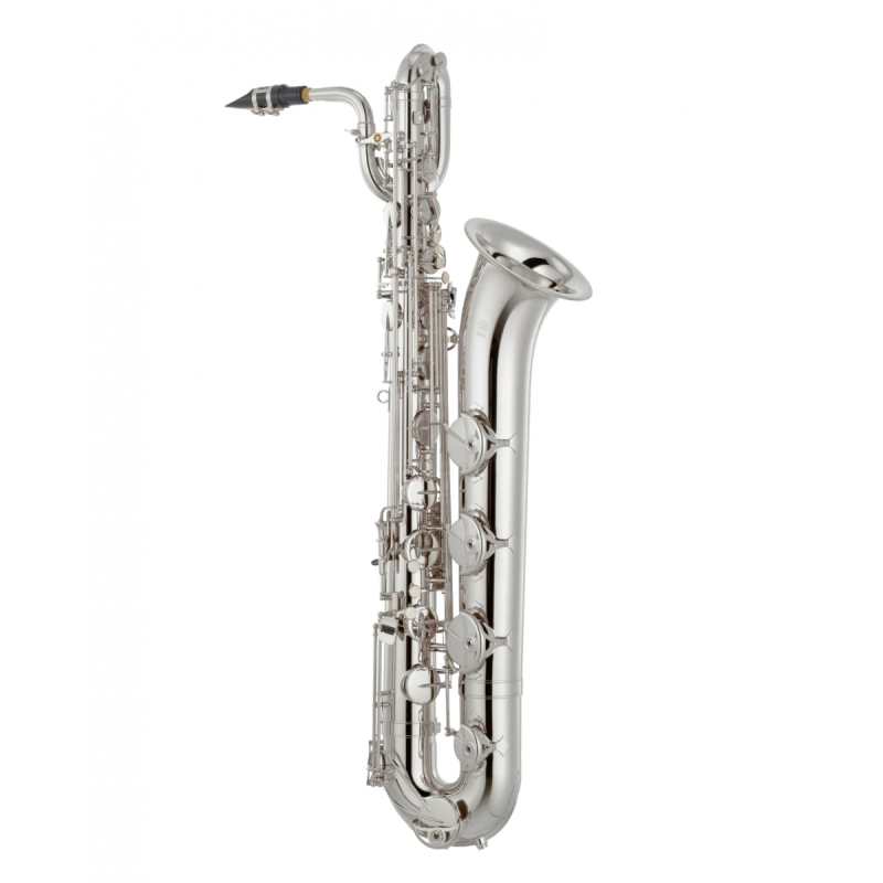 Yamaha YBS480S Baritone Saxophone, Silver-plated