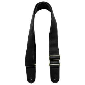 Levin 2" Vegan Cork Guitar Strap in Black (LS-G-VC-200-BLACK)