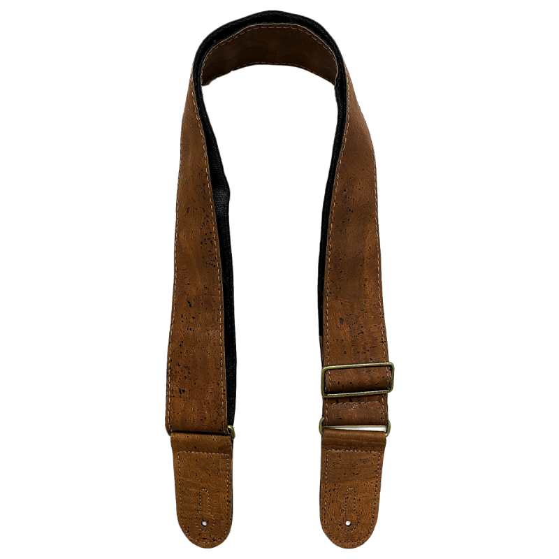 Levin 2" Vegan Cork Guitar Strap in Brick (LS-G-VC-200-BRICK)