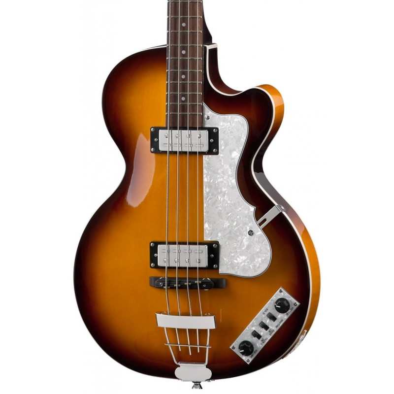 Hofner Ignition Club Bass, Sunburst, (HICBSB)