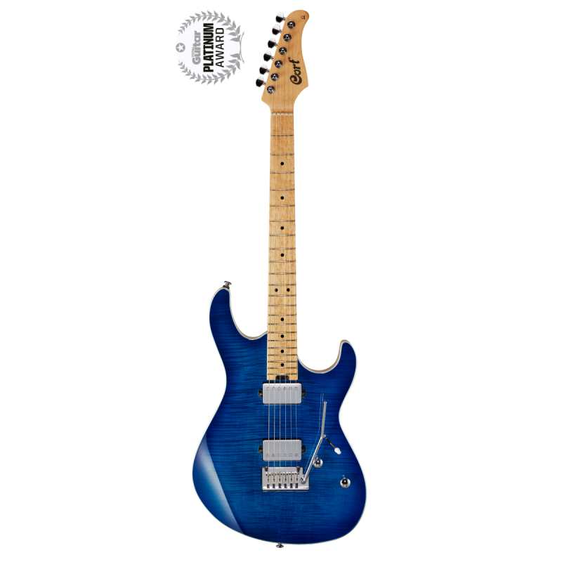 Cort G290 FAT, Bright Blue Burst - Image 2