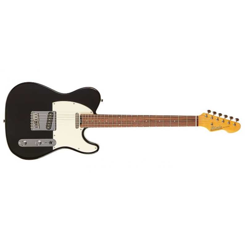 Blade T1 Delta Standard Electric Guitar in Black - Image 4
