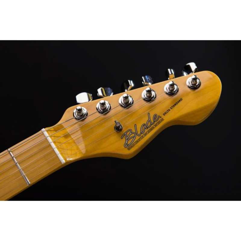 Blade T1 Delta Standard Electric Guitar in Black - Image 2