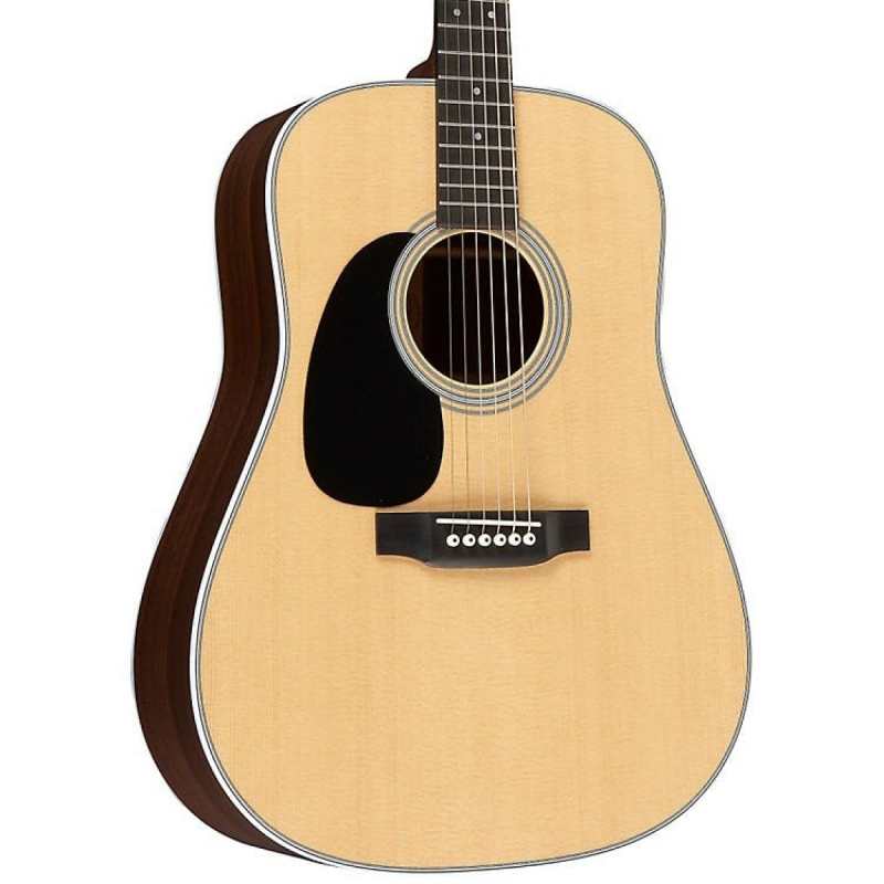 Martin D28L Standard Series Dreadnought Acoustic Guitar in Natural with Hardcase, Left-handed (2021)