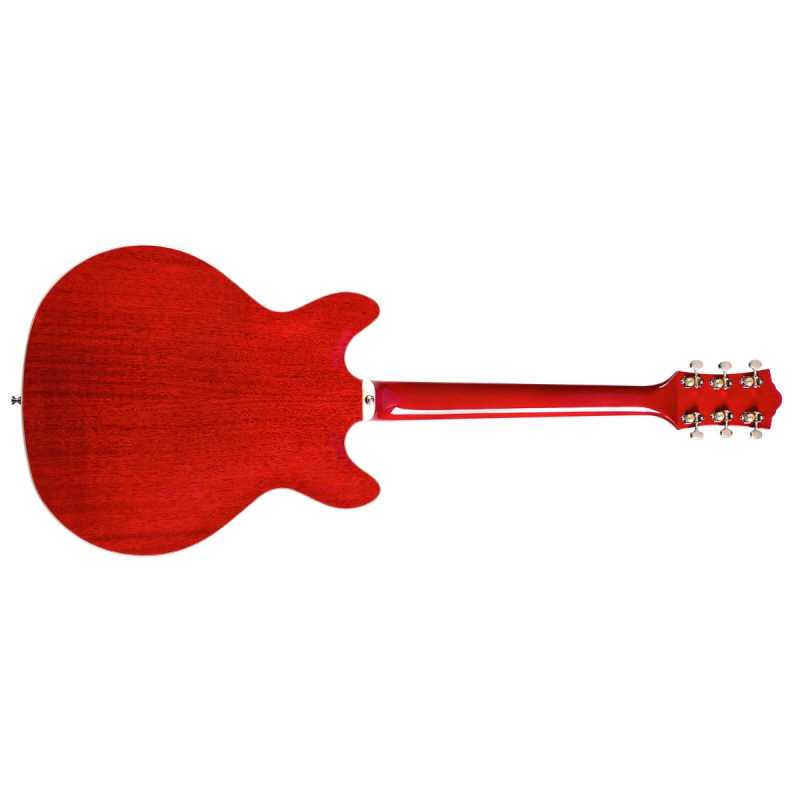 Guild Starfire I DC Doible-cut Semi-hollow Body Electric Guitar with Stoptail in Cherry Red Finish - Image 5
