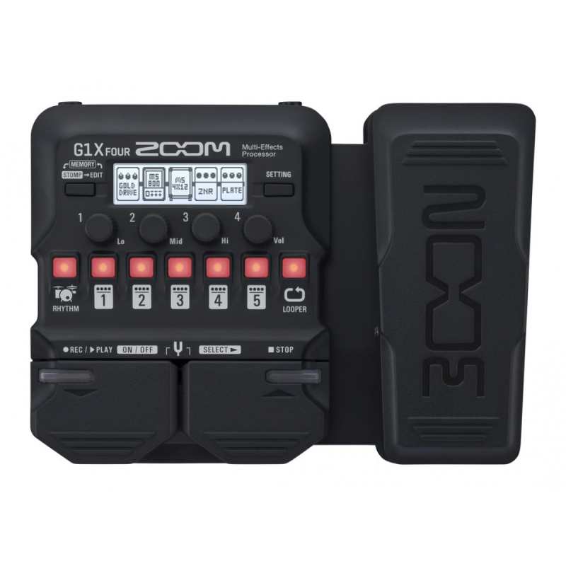 Zoom G1X Four Multi-Effects Pedal with Expression Pedal