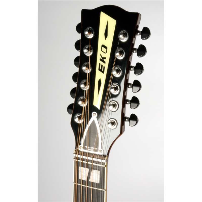 Eko Ranger XII VR EQ 12-String Electro Acoustic Guitar in Honey Burst (06216943) - Image 6