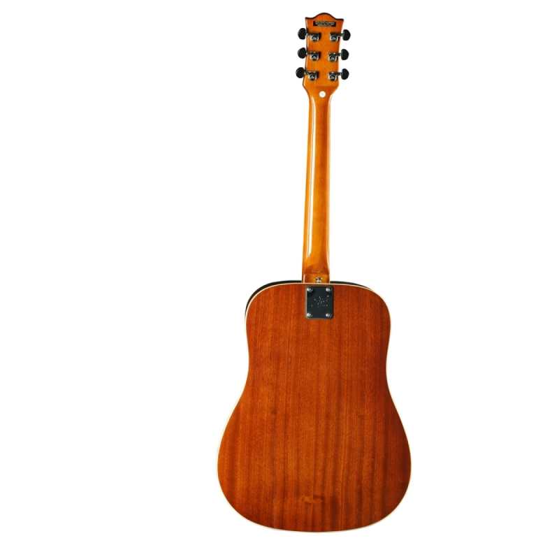 Eko Ranger VI VR 6-String Acoustic Guitar in Natural Stain (06217118) - Image 4