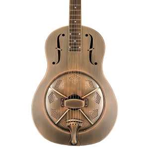 ResoVille Parkville Custom MS12 Resonator Guitar in Red Copper Finish inc Case