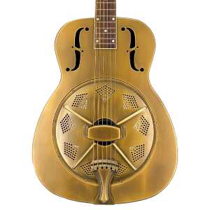 ResoVille Stamford	Custom MS14 Resonator Guitar in Bronze Finish inc Case