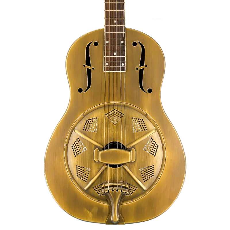ResoVille Parkville Custom MS12 Resonator Guitar in Bronze inc Case
