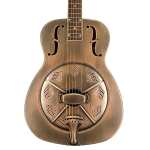ResoVille Stamford Custom MS14 Resonator Guitar in Red Copper Finish inc Case