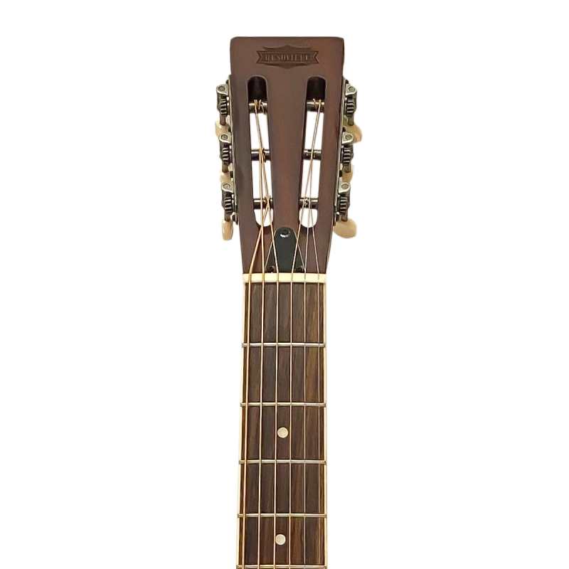 ResoVille Stamford Custom MS14 Resonator Guitar in Red Copper Finish inc Case - Image 2