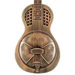 ResoVille Arlington Custom MS12PG Resonator Guitar in Red Copper Finish inc Case
