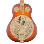 ResoVille Hazelton WSP14SQ Resonator Guitar in Sunburst Finish inc Case