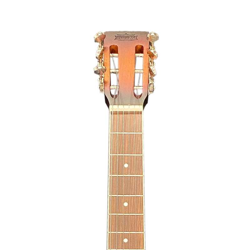 ResoVille Hazelton WSP14SQ Resonator Guitar in Sunburst Finish inc Case - Image 3