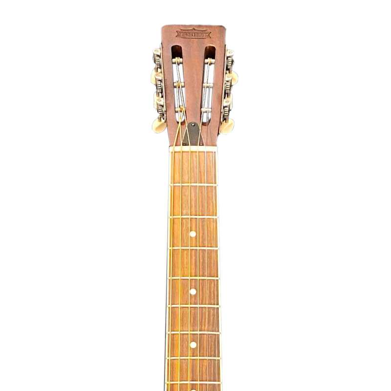 ResoVille Davenport WS14C Cutaway Resonator Guitar in Sapele Finish inc Case - Image 3