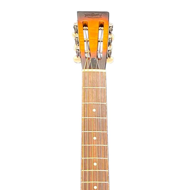 ResoVille Edgewood WS12P Resonator Guitar in Sunburst Finish inc Gig Case - Image 3