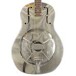 ResoVille Parkville Custom MS12 Resonator Guitar in Brushed Nickel inc Case