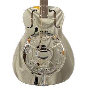 ResoVille Stamford	MS14 Resonator Guitar in Nickel Finish inc Case