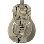 ResoVille Parkville MS12 Resonator Guitar in Nickel Finish inc Case