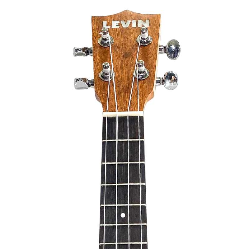 Levin LU10C Concert Sapele Ukulele in Natural Satin with 10mm Gig Bag - Image 2