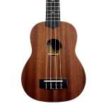 Levin LU10S Soprano Sapele Ukulele in Natural Satin with 10mm Gig Bag