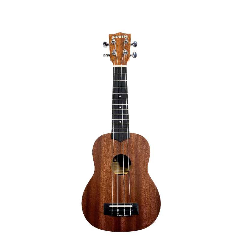Levin LU10S Soprano Sapele Ukulele in Natural Satin with 10mm Gig Bag - Image 2