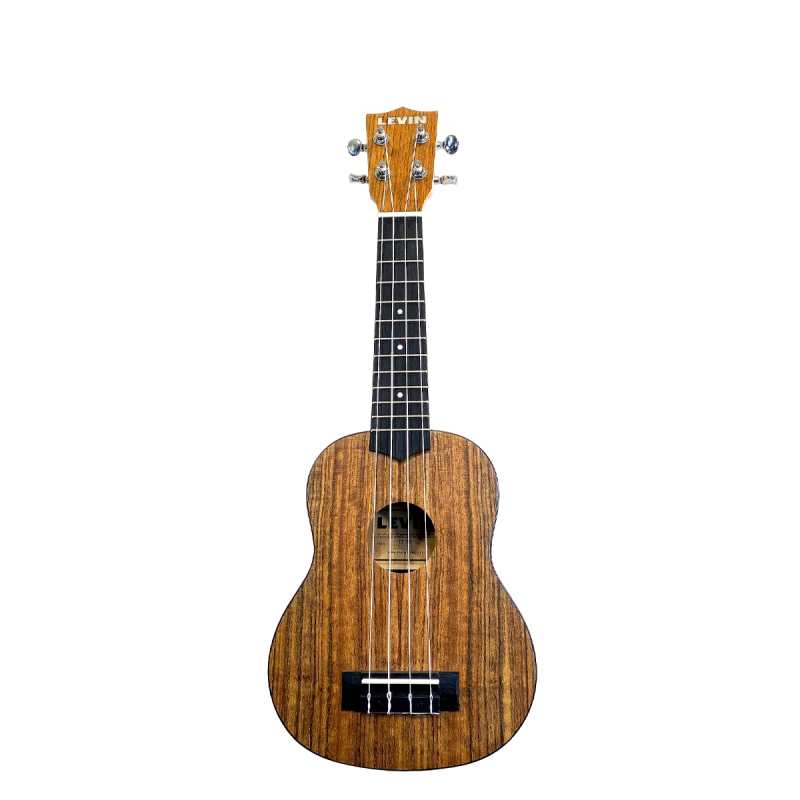 Levin LU20S Soprano Walnut Ukulele in Natural Satin with 10mm Gig Bag - Image 3
