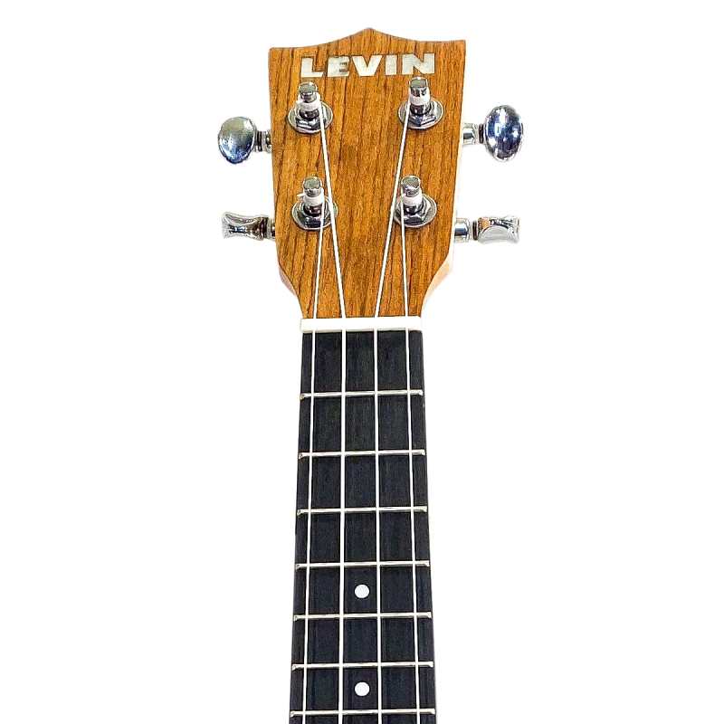 Levin LU20S Soprano Walnut Ukulele in Natural Satin with 10mm Gig Bag - Image 4
