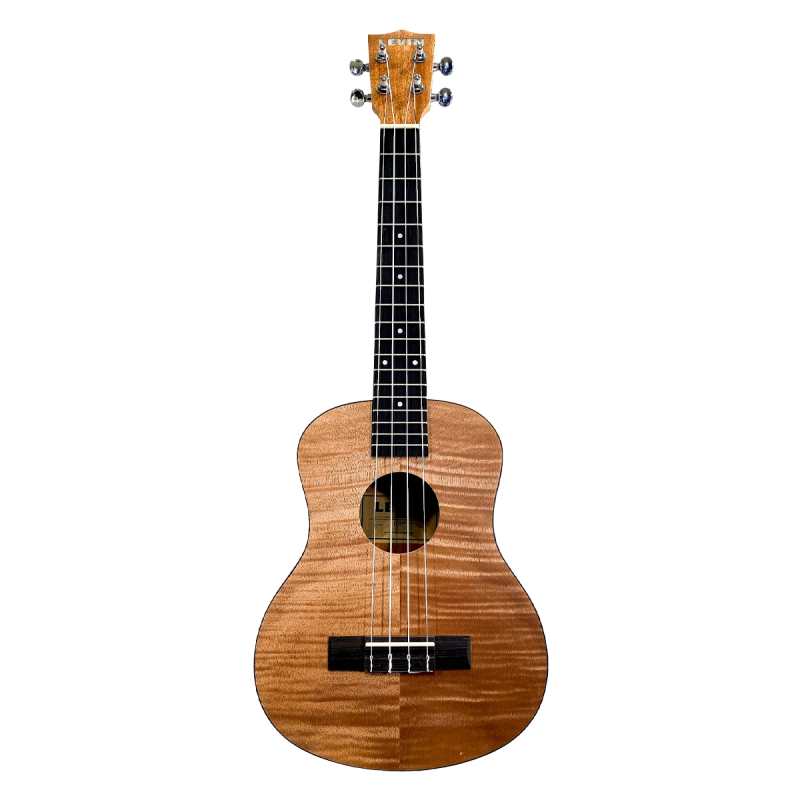Levin LU30T Tenor Angouma Ukulele in Natural Satin with 10mm Gig Bag - Image 3