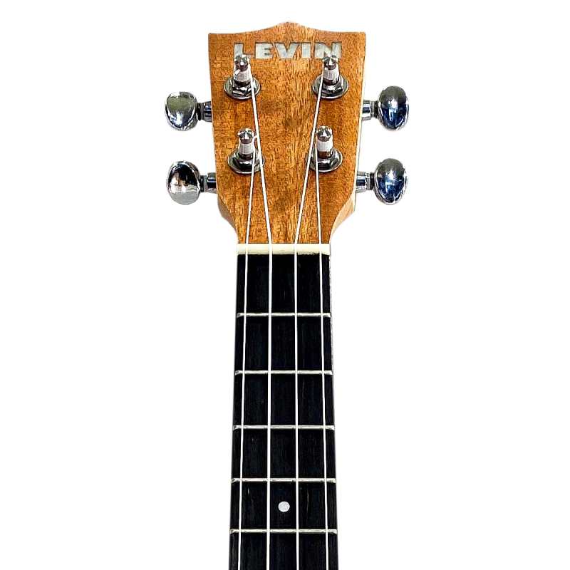 Levin LU30T Tenor Angouma Ukulele in Natural Satin with 10mm Gig Bag - Image 4