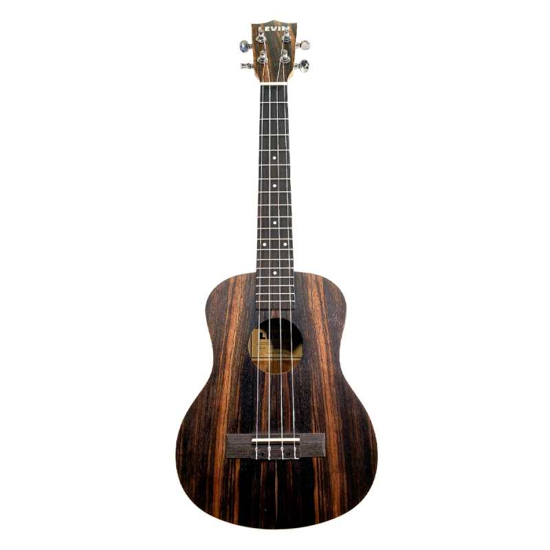 Levin LU40T Tenor Ebony Ukulele in Natural Satin with 10mm Gig Bag - Image 3