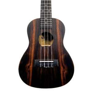 Levin LU40C Concert Ebony Ukulele in Natural Satin with 10mm Gig Bag