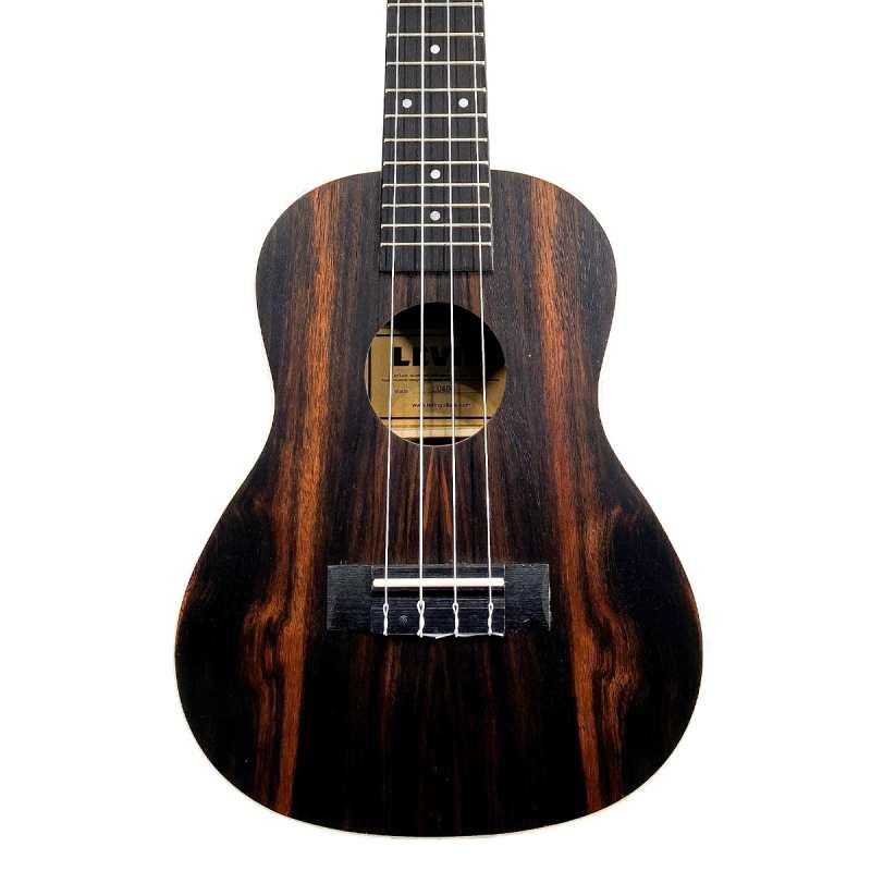 Levin LU40C Concert Ebony Ukulele in Natural Satin with 10mm Gig Bag