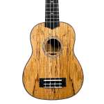 Levin LU50S Soprano Spalted Maple Ukulele in Natural Satin with 10mm Gig Bag