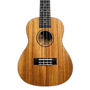 Levin LU60C Concert Zebra Ukulele in Natural Satin with 10mm Gig Bag